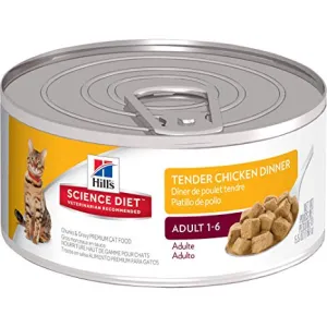 Science Diet Adult Chicken Wet Cat Food cat supplies cat house cat tree cat feeder cat collar