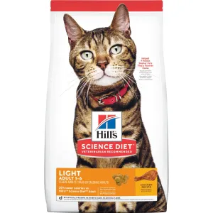 Science Diet Adult Light Chicken Recipe Dry Cat Food cat supplies cat house cat tree cat feeder cat collar
