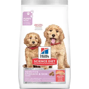 Science Diet Puppy Sensitive Stomach & Skin Salmon & Brown Rice Dry Dog Food 4lb dog sweater dog tuxedo dog dress holiday dog outfit dog birthday shirt