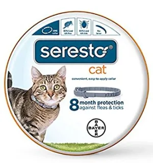 Seresto Flea & Tick Collar for Cats cat supplies cat house cat tree cat feeder cat collar