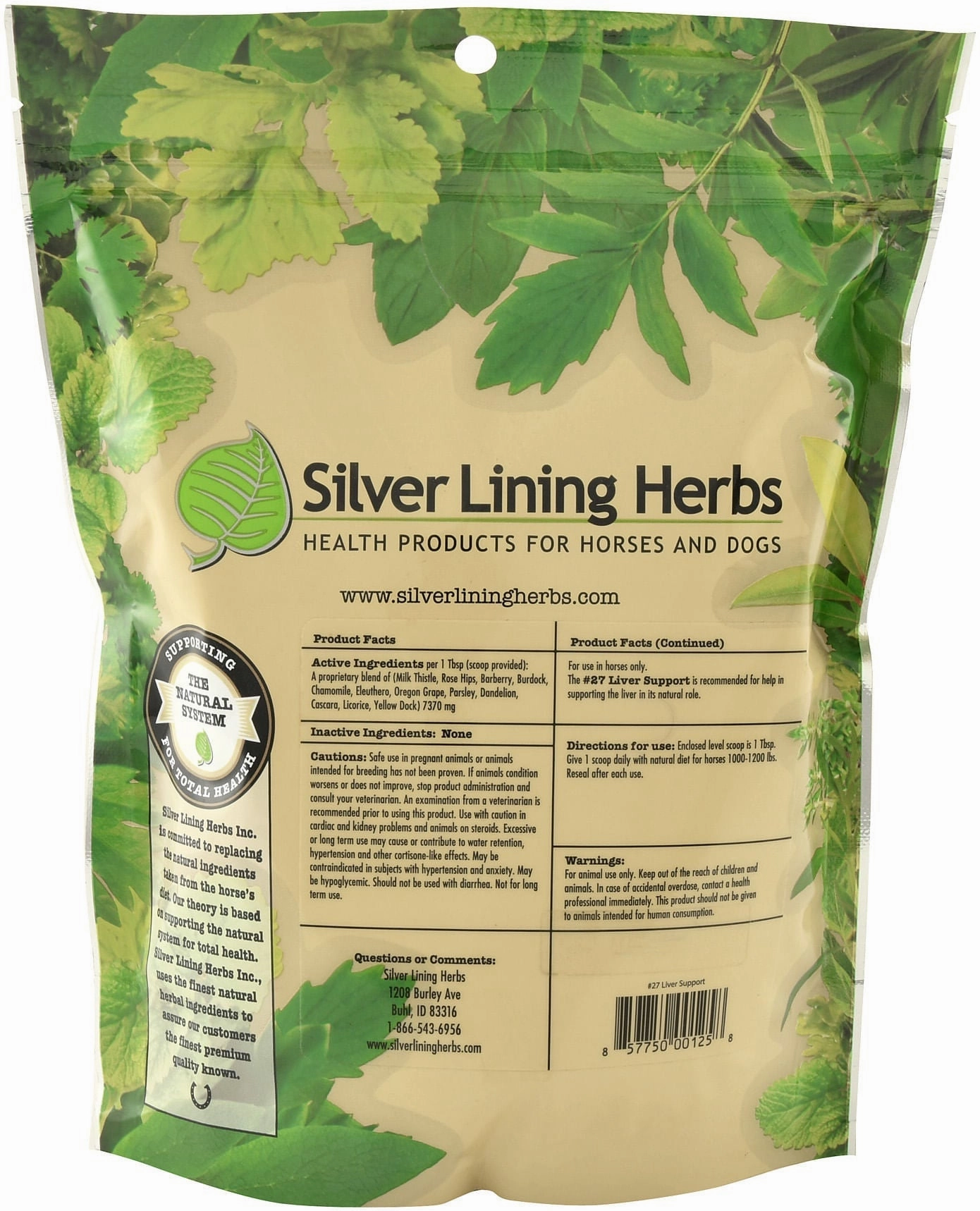 Silver Lining Herbs Liver Support