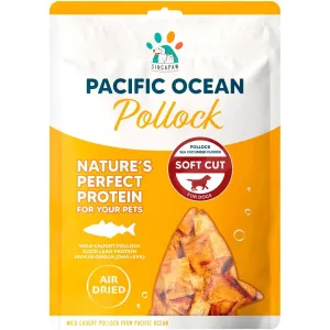 Singapaw Pacific Ocean Pollock With Sea Cucumber Flower Soft Cut Air-Dried Dog Treats 70g dog sweater dog tuxedo dog dress holiday dog outfit dog birthday shirt