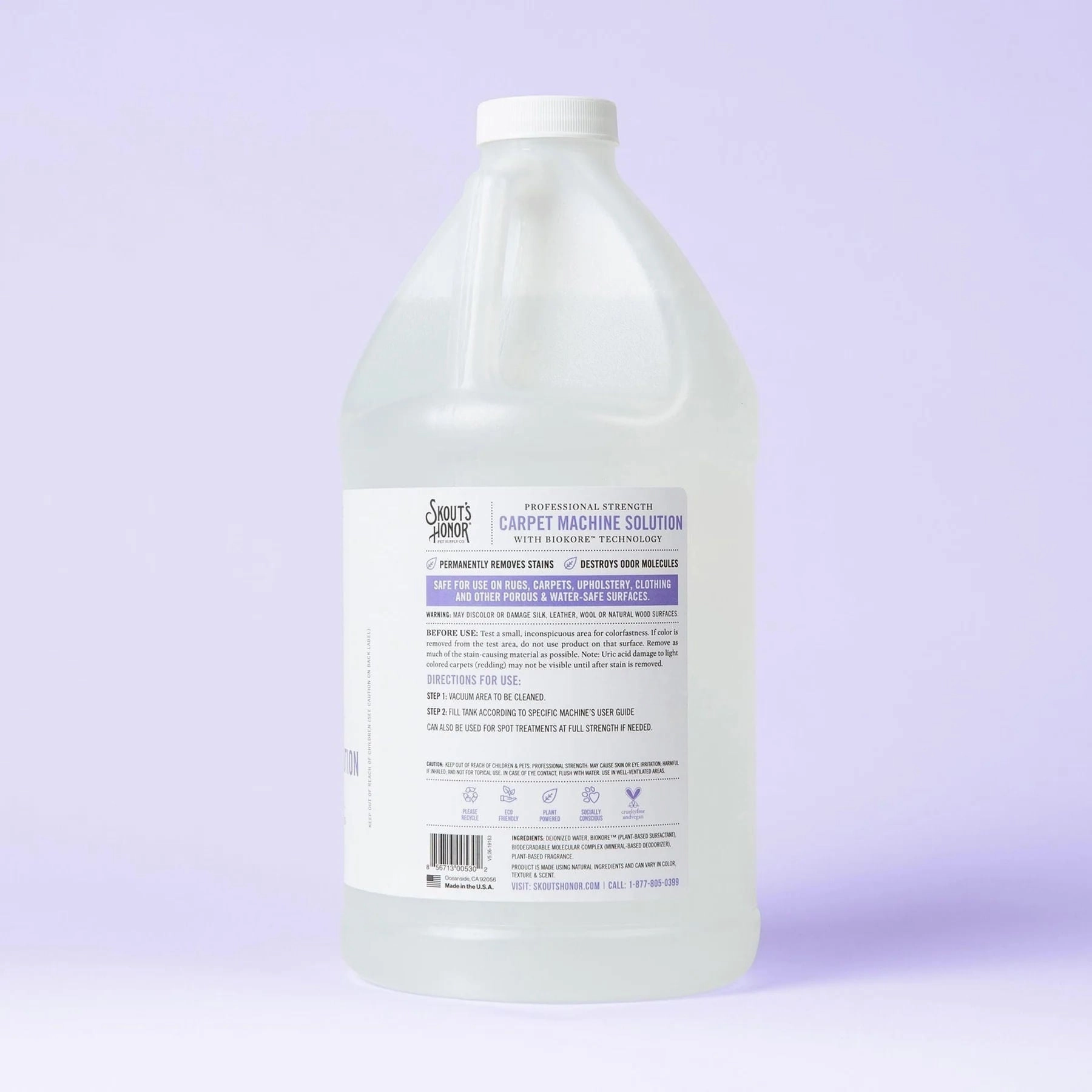 Skout's Honor Carpet Machine Solution, 64 oz