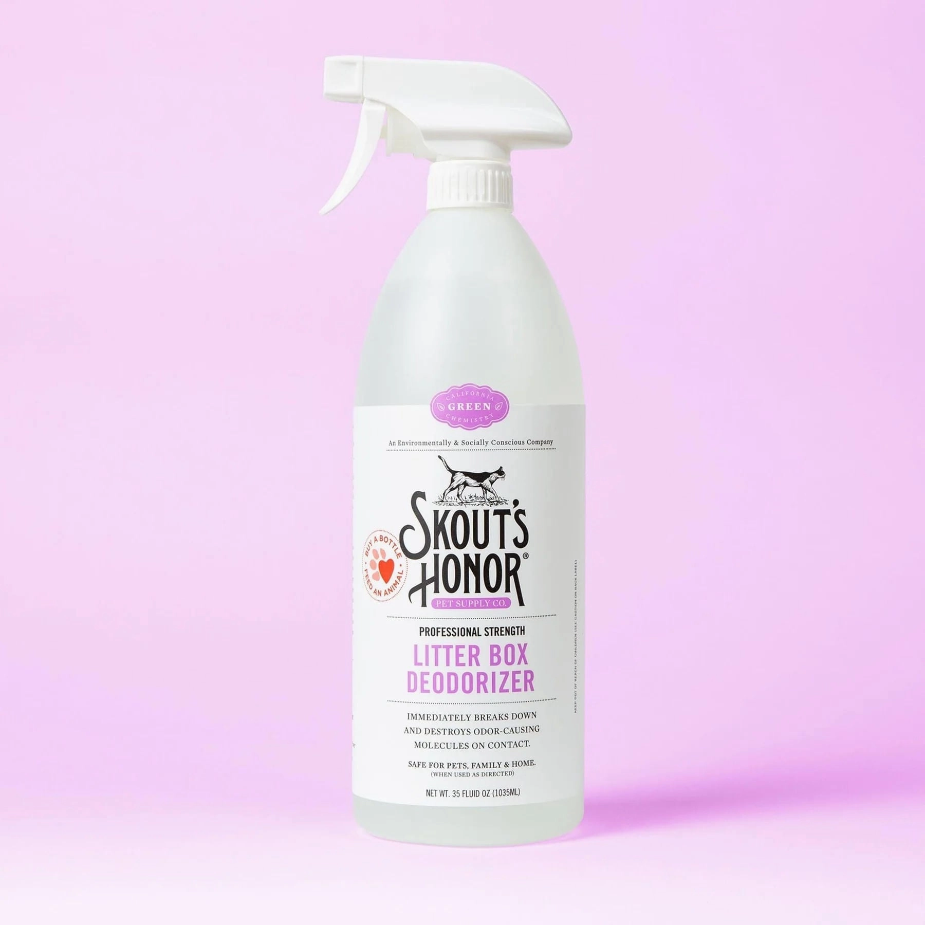 Skout's Honor Litter Box Deodorizer, 35 oz cat scratchers cat towers cat window perch cat heating pad cat calming spray