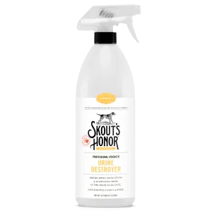 Skout's Honor Pet Urine Destroyer - 35oz Spray Bottle dog pain relief hip joint supplement senior dog care pet arthritis aid dog skin supplement