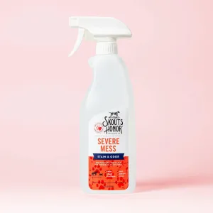 Skout's Honor Severe Mess Stain & Odor for Dogs - 35oz Spray Bottle dog pain relief hip joint supplement senior dog care pet arthritis aid dog skin supplement