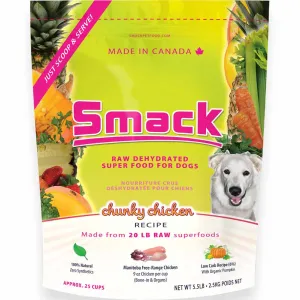 Smack Chunky Chicken Raw Dehydrated Dog Food horse supplement horse vitamins animal probiotics livestock digestive aid horse immune booster