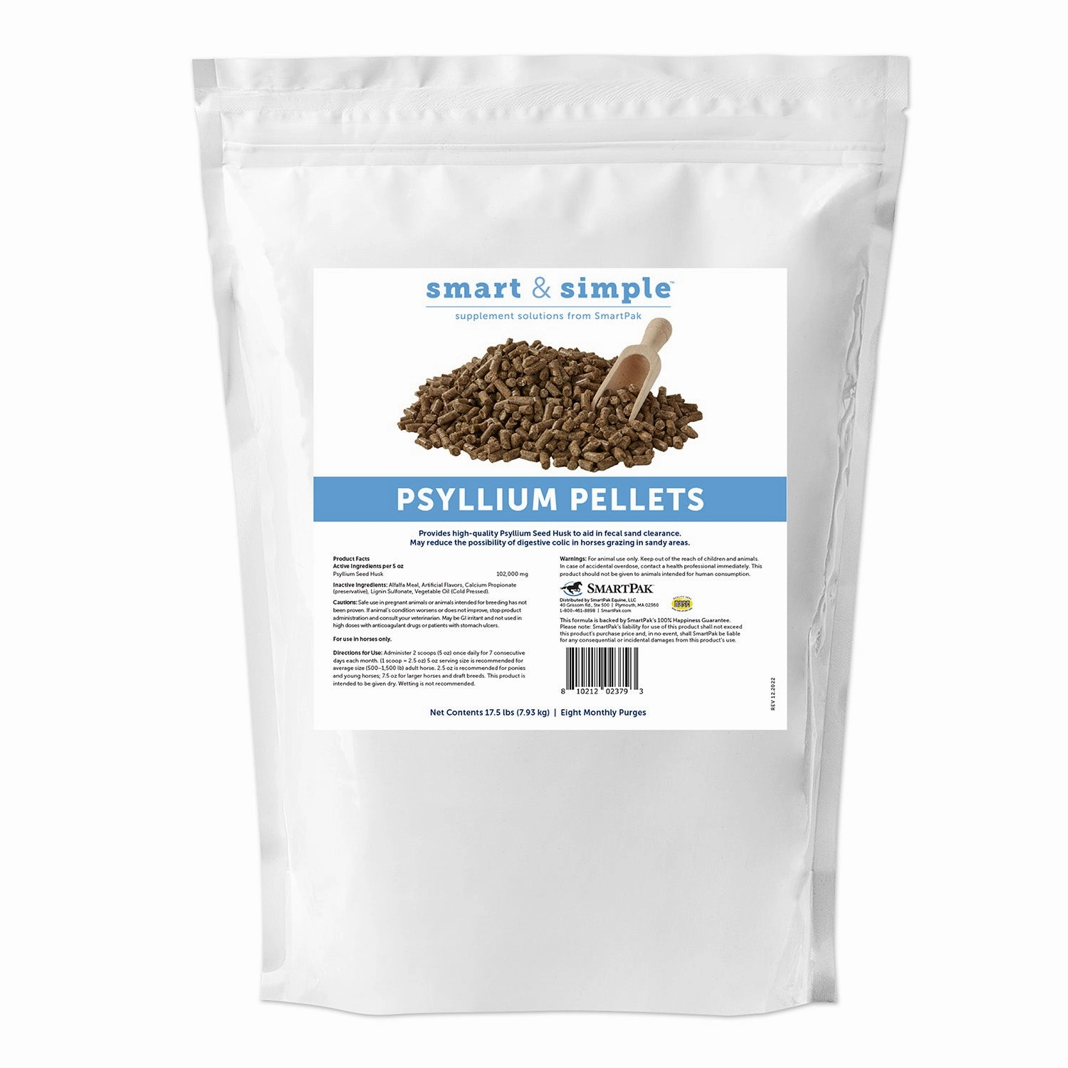 SmartEquine Smart & Simple Psyllium Pellets
