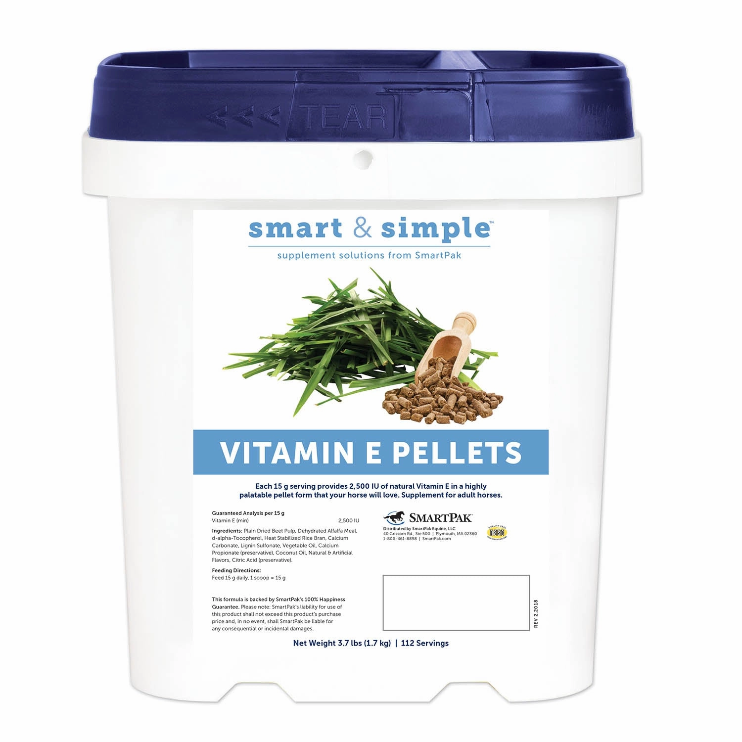 SmartEquine Smart & Simple Vitamin E Pellets poultry remedies poultry supplement goat vitamins sheep probiotics animal health boost