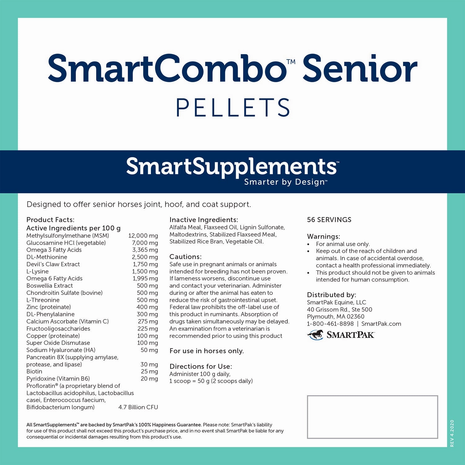 SmartEquine SmartCombo Senior Pellets
