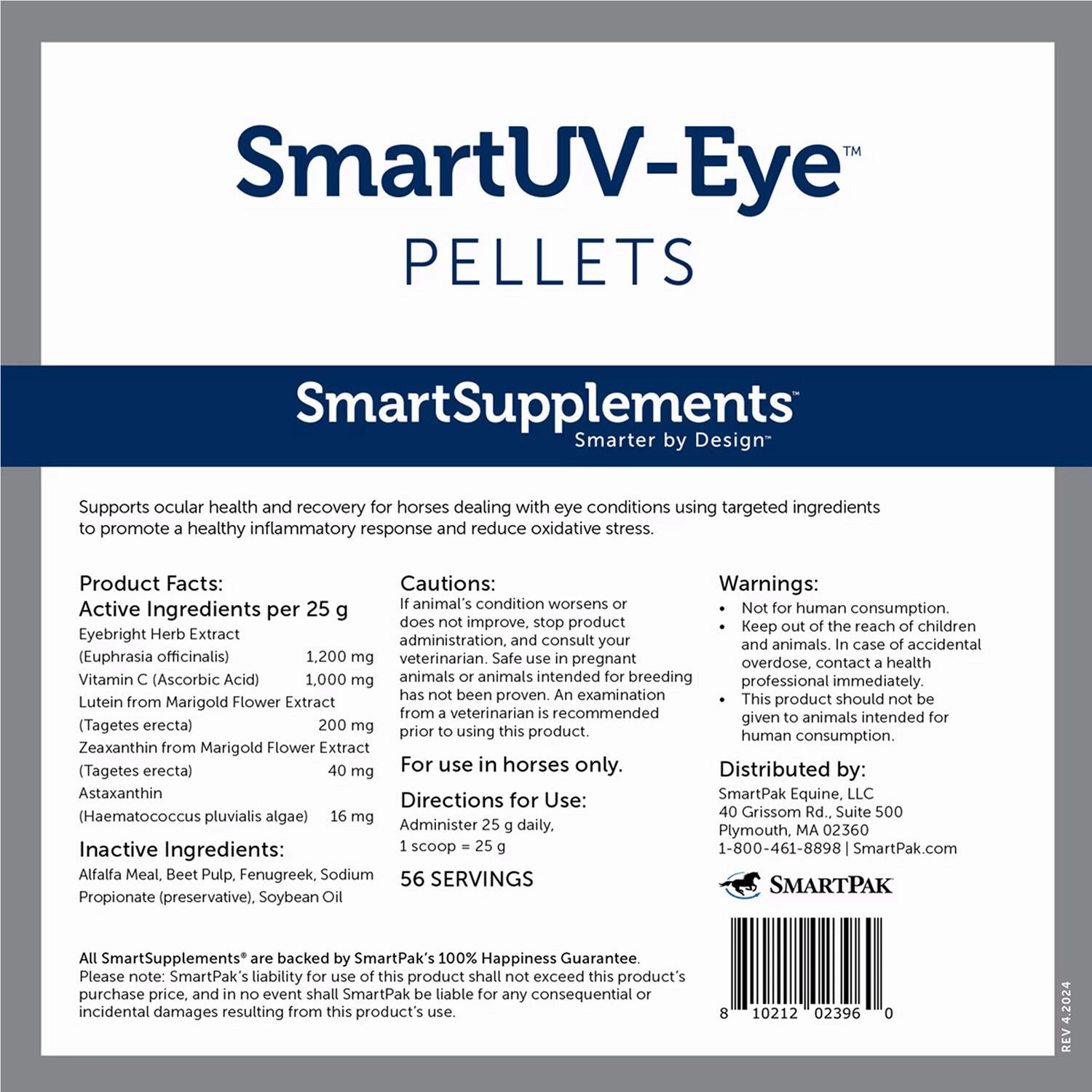SmartEquine SmartUV-Eye Pellets