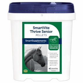 SmartEquine SmartVite Thrive Senior Pellets poultry remedies poultry supplement goat vitamins sheep probiotics animal health boost