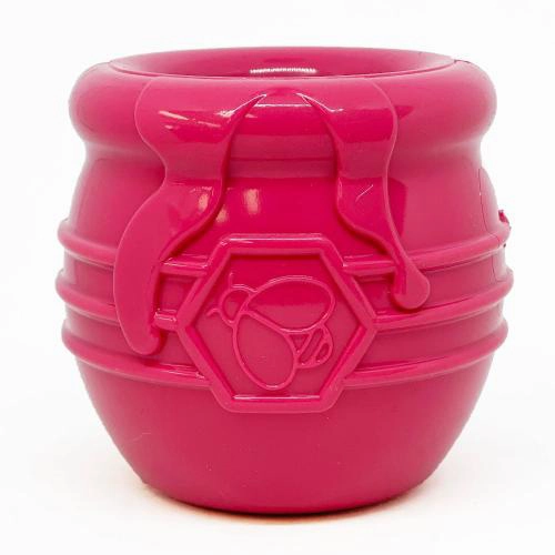 SodaPup Honey Pot Durable Rubber Treat Dispenser