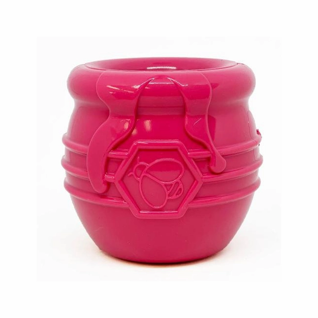 SodaPup Honey Pot Durable Rubber Treat Dispenser