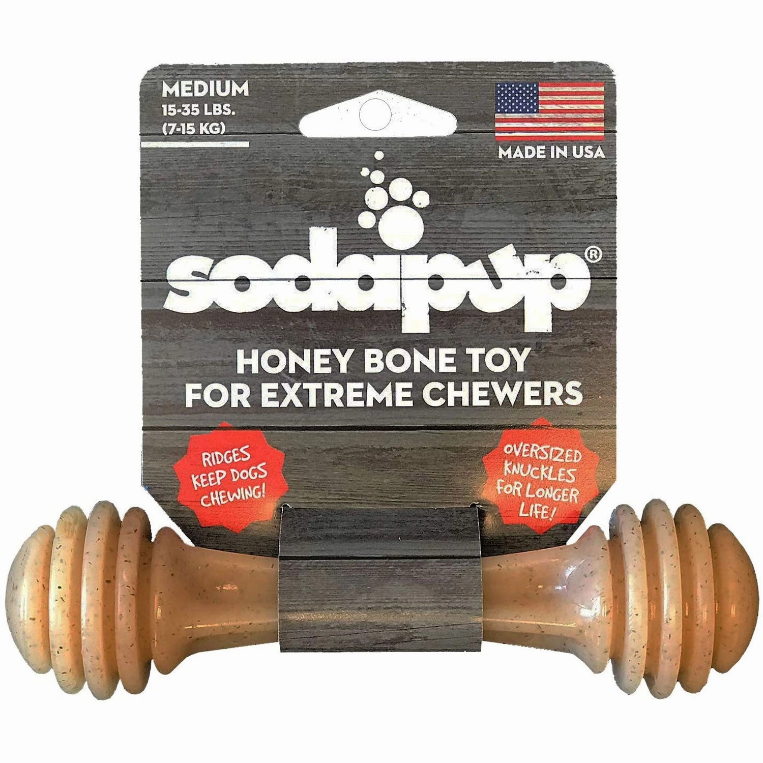 SodaPup Honeybone Nylon Chew Bone