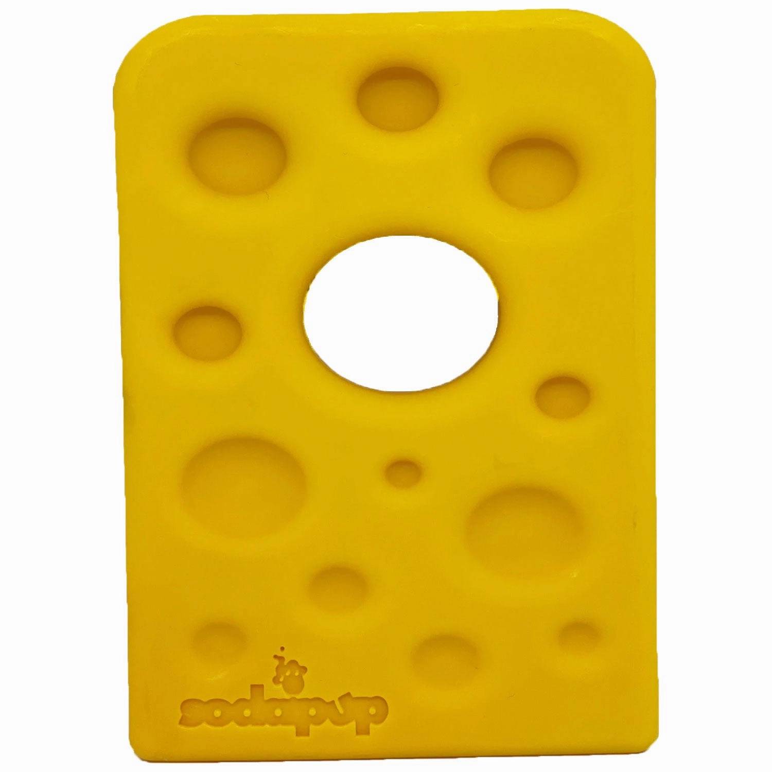 SodaPup Swiss Cheese Wedge Nylon Dog Chew