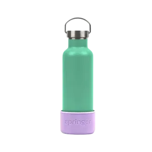 Springer Dog & Me Insulated Water Bottle - Green dog pain relief hip joint supplement senior dog care pet arthritis aid dog skin supplement