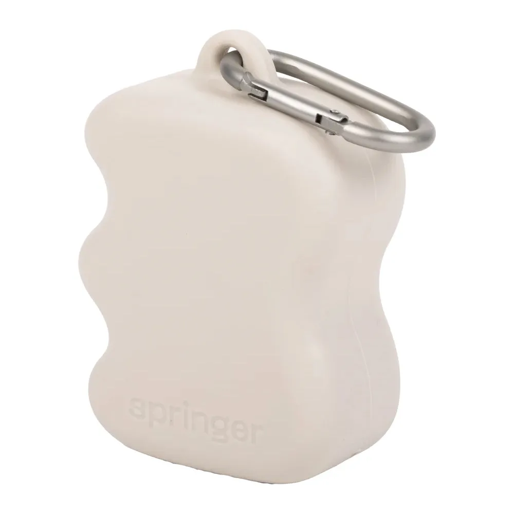 Springer Silicone Dog Treat Dispenser (Oat) dog bones rawhide chew sticks dog jerky bacon bone