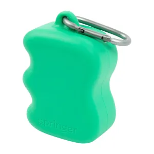 Springer Silicone Dog Treat Dispenser (Springer Green) dog bones rawhide chew sticks dog jerky bacon bone