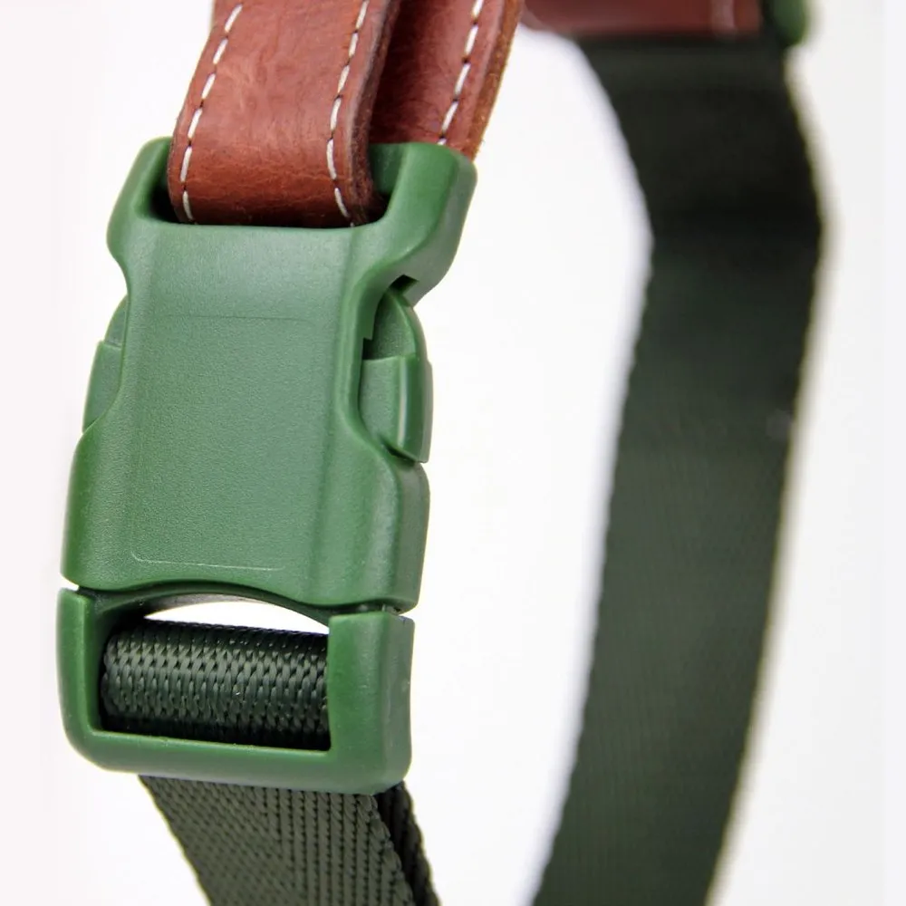 Sputnik Nylon Dog Collar (Green)