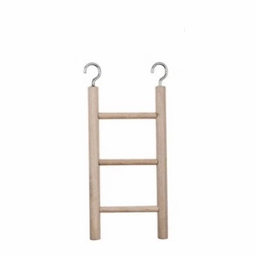 StarlingPet Wooden Ladder for Small Animals 3step puppy starter kit puppy crate puppy collar puppy pee pad puppy food