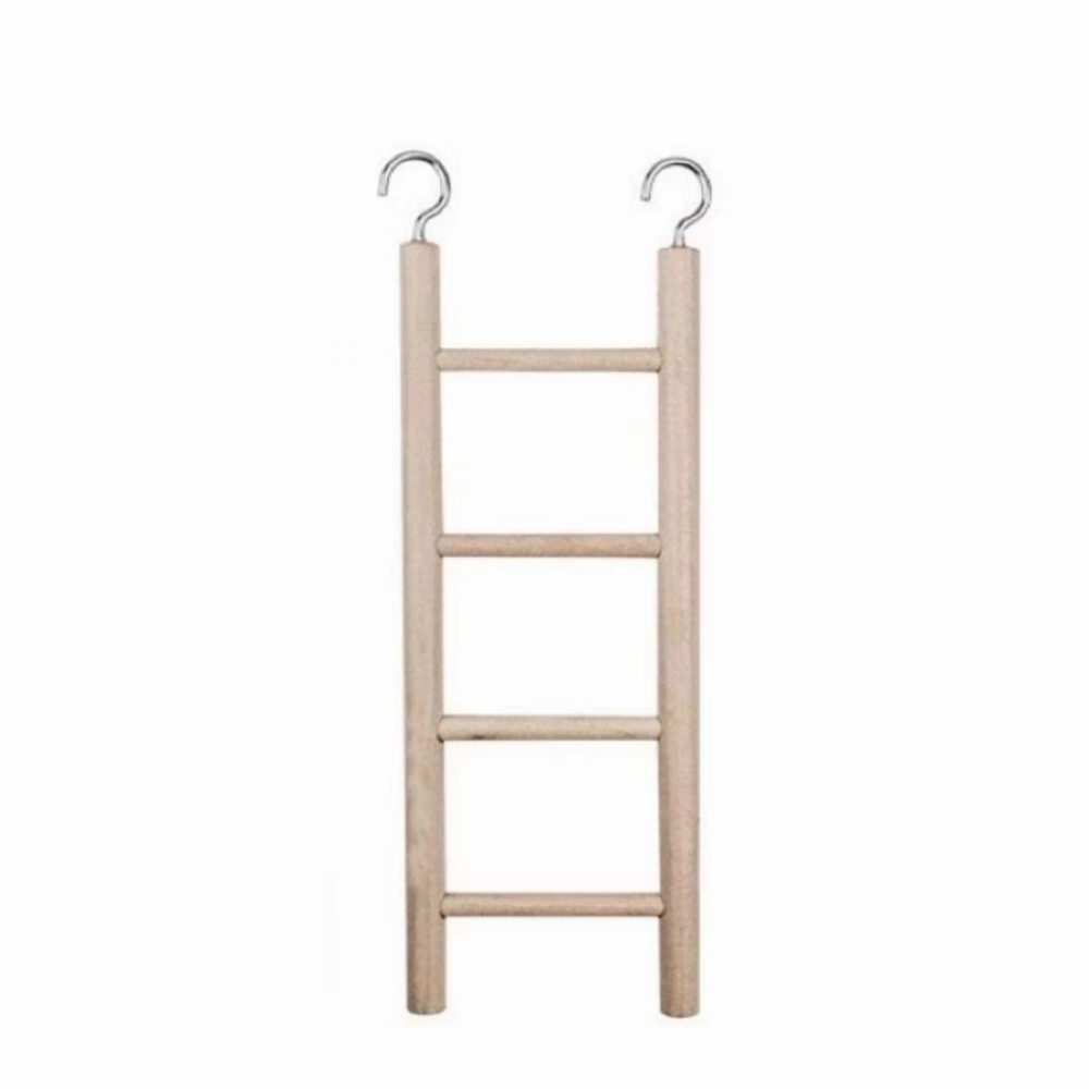 StarlingPet Wooden Ladder for Small Animals 4step puppy starter kit puppy crate puppy collar puppy pee pad puppy food