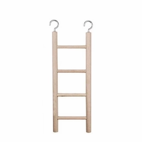 StarlingPet Wooden Ladder for Small Animals 4step puppy starter kit puppy crate puppy collar puppy pee pad puppy food