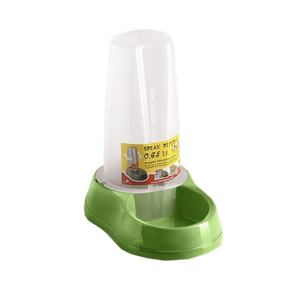 Stefanplast Food & Water Dispenser for Dogs & Cats 0.65L dog bandana dog scarf dog necklace dog shoes dog socks