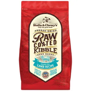 Stella & Chewy's Freeze-Dried Raw Coated Kibble Lamb Grain-Free Dry Dog Food dog sweater dog tuxedo dog dress holiday dog outfit dog birthday shirt