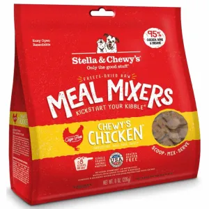 Stella & Chewys Meal Mixers Chewys Chicken Grain-Free Freeze-Dried Raw Dog Food dog sweater dog tuxedo dog dress holiday dog outfit dog birthday shirt