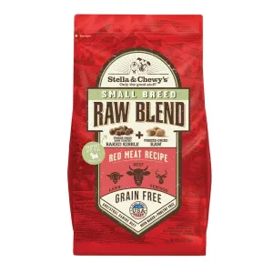 Stella & Chewys Raw Blend Red Meat Kibble With Freeze-Dried Raw Small Breed Grain-Free Dry Dog Food dog sweater dog tuxedo dog dress holiday dog outfit dog birthday shirt