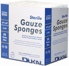Sterile 8 ply 4" x 4" Gauze Sponges, Box of 50 tuff dog toys durable toys for dogs chew tested toys hard chew toy strong plush
