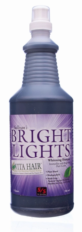 Sullivan's Bright Lights Whitening Shampoo chicken supplies backyard chicken coop accessories poultry food chicken vitamins