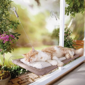 Sunny Seat Window Perch cat scratchers cat towers cat window perch cat heating pad cat calming spray