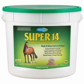 Super 14 Powder for Horses, 5 lb (Improved Formula) poultry remedies poultry supplement goat vitamins sheep probiotics animal health boost