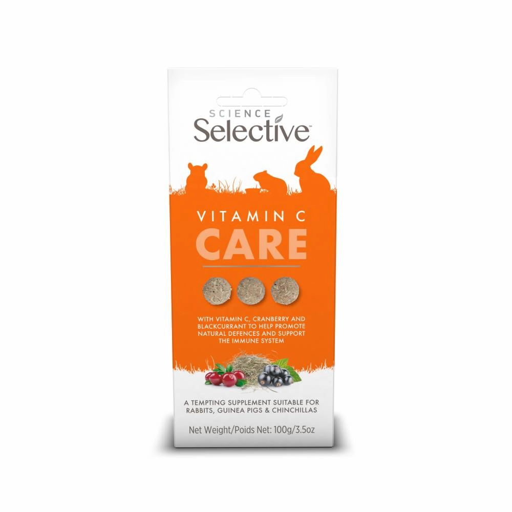Supreme Science Selective Vitamin C Care 100g puppy starter kit puppy crate puppy collar puppy pee pad puppy food
