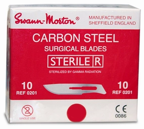 Swann Morton Scalpel Blades, #10, 100 ct poultry remedies poultry supplement goat vitamins sheep probiotics animal health boost