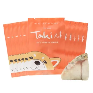 Taki Barramundi Fish Freeze-Dried Treats For Cats & Dogs (12 Packets) 84g dog sweater dog tuxedo dog dress holiday dog outfit dog birthday shirt