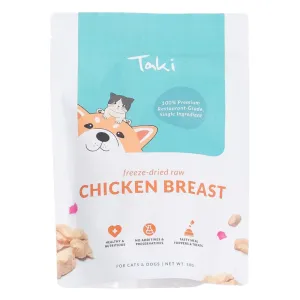 Taki Chicken Breast Freeze-Dried Treats For Cats & Dogs 50g dog sweater dog tuxedo dog dress holiday dog outfit dog birthday shirt
