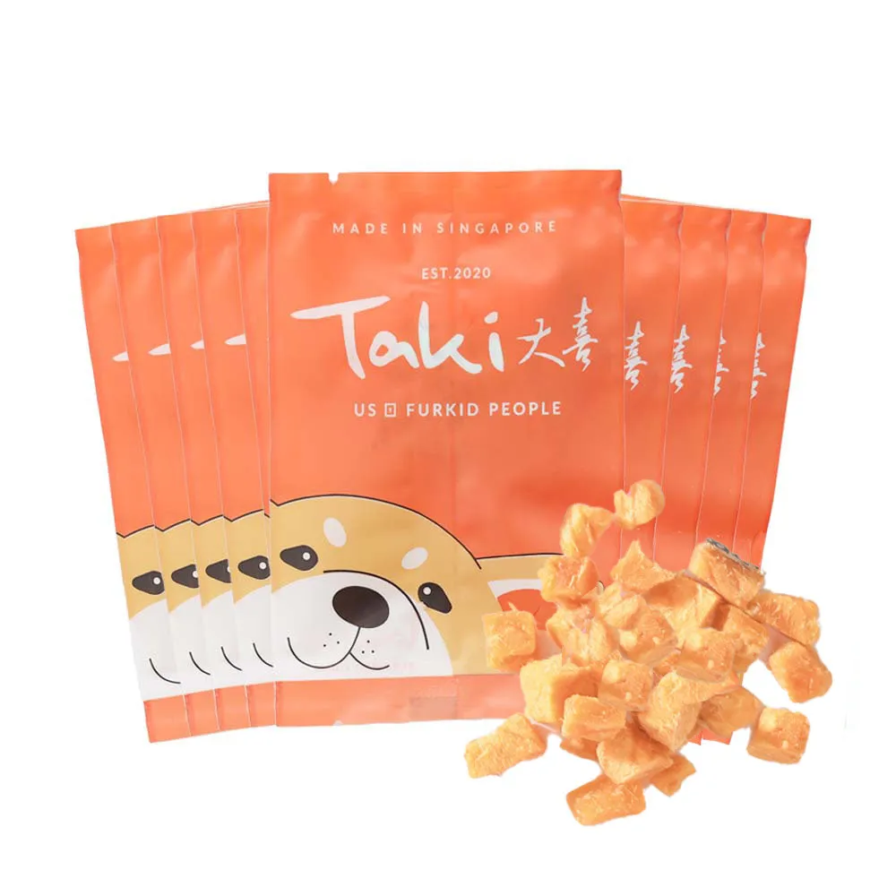 Taki Faroe Island Salmon Freeze-Dried Treats For Cats & Dogs (10 Packets) 90g dog sweater dog tuxedo dog dress holiday dog outfit dog birthday shirt