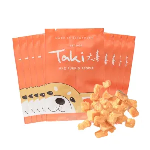 Taki Faroe Island Salmon Freeze-Dried Treats For Cats & Dogs (10 Packets) 90g dog sweater dog tuxedo dog dress holiday dog outfit dog birthday shirt