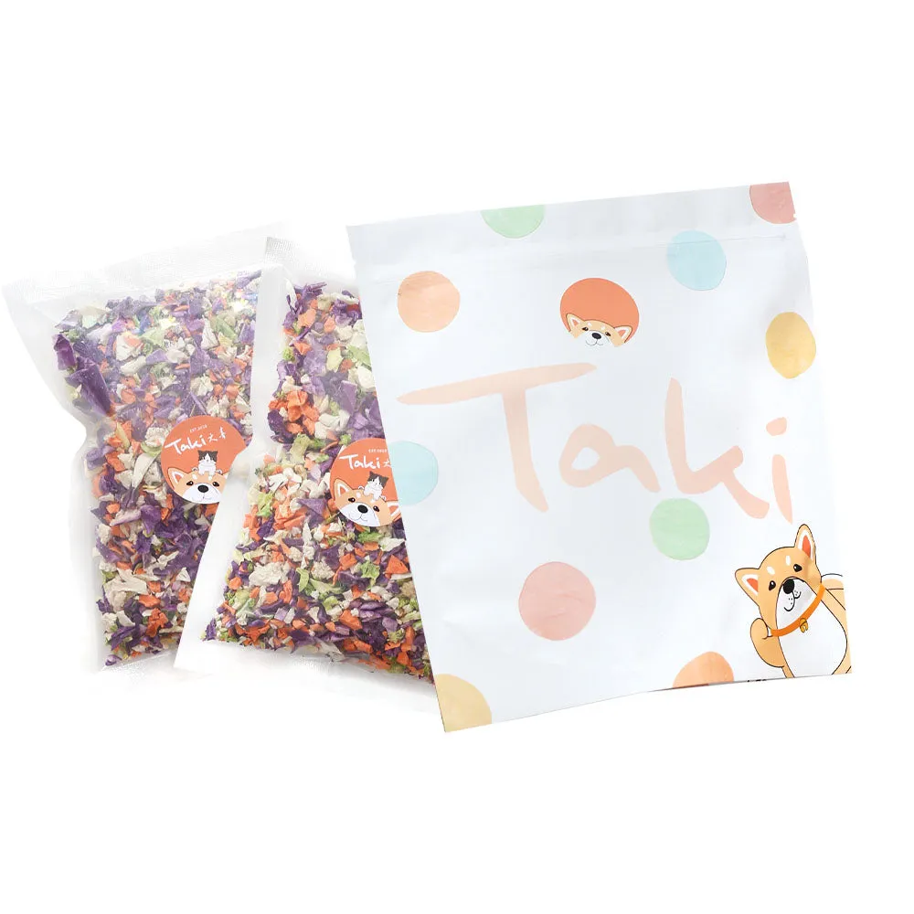 Taki Premium Veggie Garden California Freeze-Dried Meal Toppers For Cats & Dogs 60g dog sweater dog tuxedo dog dress holiday dog outfit dog birthday shirt