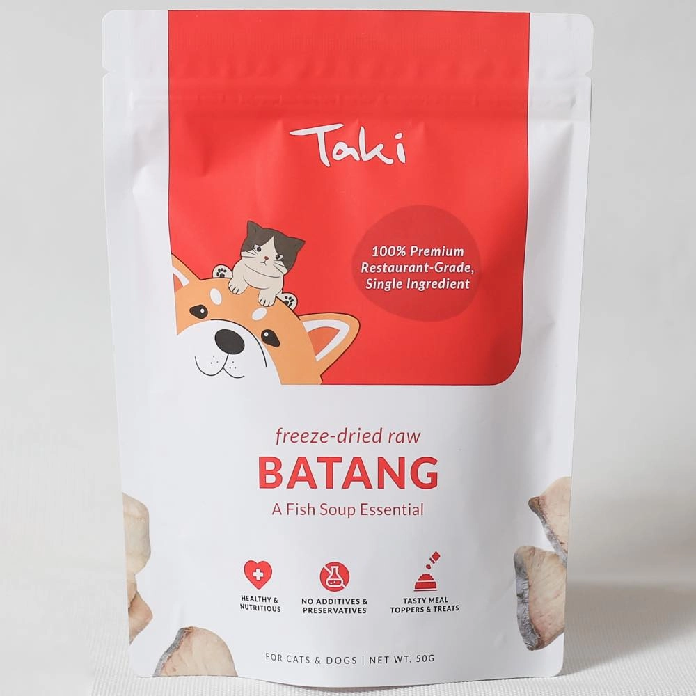 Taki Batang Fish Freeze-Dried Treats For Cats & Dogs 50g cat snacks catnip treats healthy cat food cat reward treats low calorie cat food