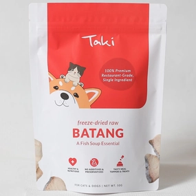 Taki Batang Fish Freeze-Dried Treats For Cats & Dogs 50g cat snacks catnip treats healthy cat food cat reward treats low calorie cat food