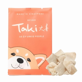 Taki Crocodile Cubes Freeze-Dried Treats For Cats & Dogs (1 Packet) 6g dog chew toys dog dental chews durable chew toys puppy chew toy bone chew