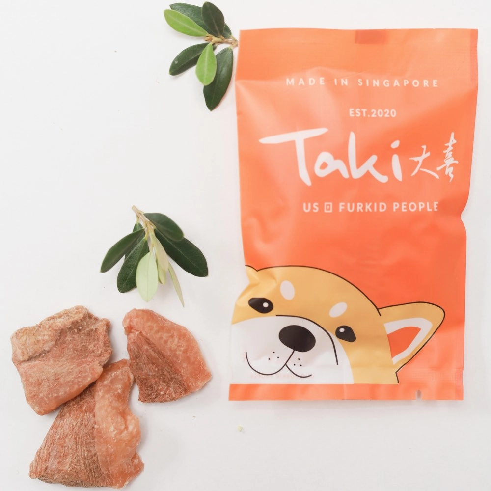 Taki Duck Breast Freeze-Dried Treats For Cats & Dogs (10 Packets) 100g