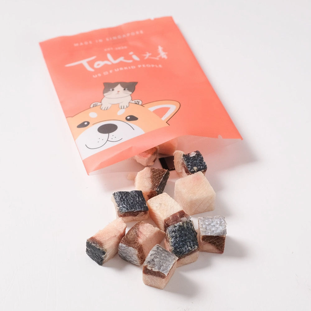 Taki Hamachi Yellowtail Fish Freeze-Dried Treats For Cats & Dogs (10 Packets) 90g