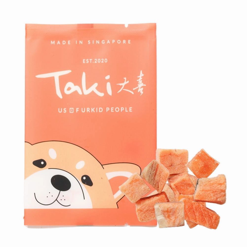 Taki King Salmon Freeze-Dried Treats For Cats & Dogs (1 Packet) 9g cat snacks catnip treats healthy cat food cat reward treats low calorie cat food