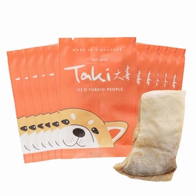 Taki Pomfret Fish Freeze-Dried Treats For Cats & Dogs (12 Packets) 84g dog chew toys dog dental chews durable chew toys puppy chew toy bone chew