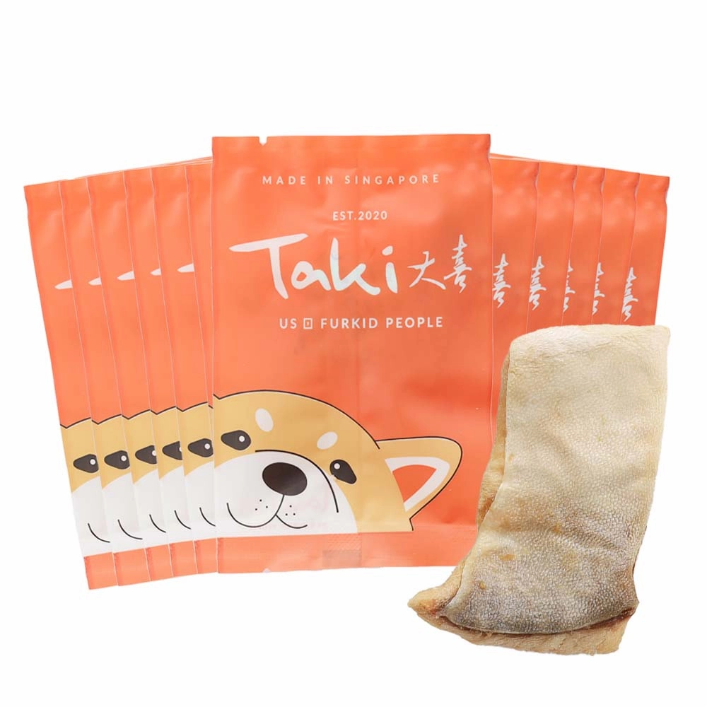 Taki Pomfret Fish Freeze-Dried Treats For Cats & Dogs (12 Packets) 84g dog chew toys dog dental chews durable chew toys puppy chew toy bone chew